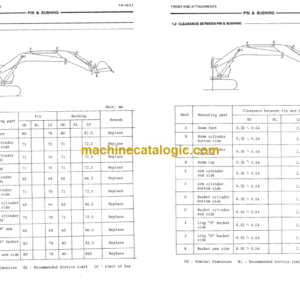 Hitachi EX150 Service Manual