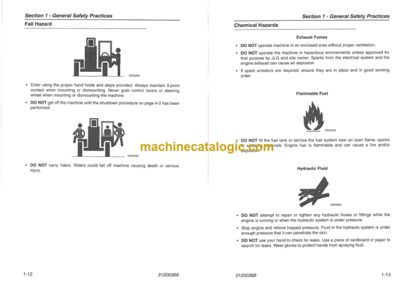 Cat TH336 TH337 TH406 TH407 TH414 TH514 TH417 Operation and Maintenance Manual