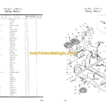 Hitachi PD90 Pile Driver Basic Machine Parts Catalog