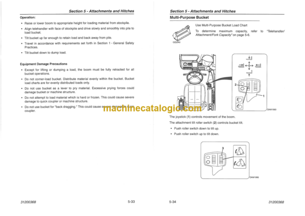 Cat TH336 TH337 TH406 TH407 TH414 TH514 TH417 Operation and Maintenance Manual