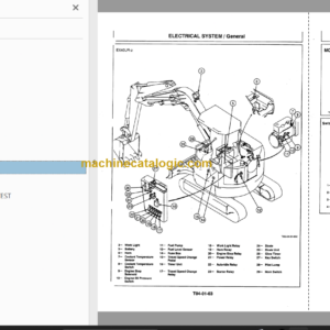 Hitachi EX20UR-2 EX30UR-2 EX40UR-2 Excavator Technical and Workshop Manual