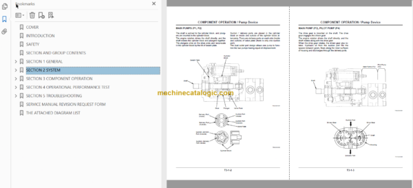 Hitachi ZX27U-3 ZX30U-3 ZX35U-3 Hydraulic Excavator Technical and Workshop Manual