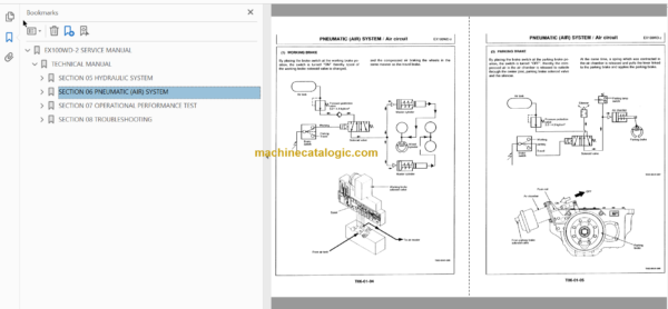 Hitachi EX100WD-2 Service Manual