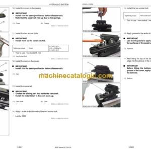 Kubota KX040-4 Excavator Workshop Manual