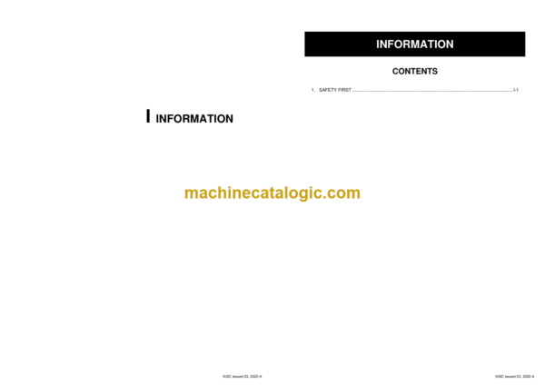 Kubota DIESEL PARTICULATE FILTER HANDLING MANUAL (FOR WHEEL LOADER) Workshop Manual