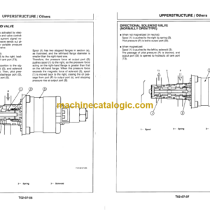 Hitachi EX100WD-3 EX100WD-3C Excavator Service Manual