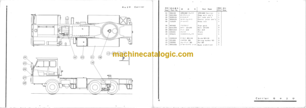 Hitachi FH80 Parts Catalog