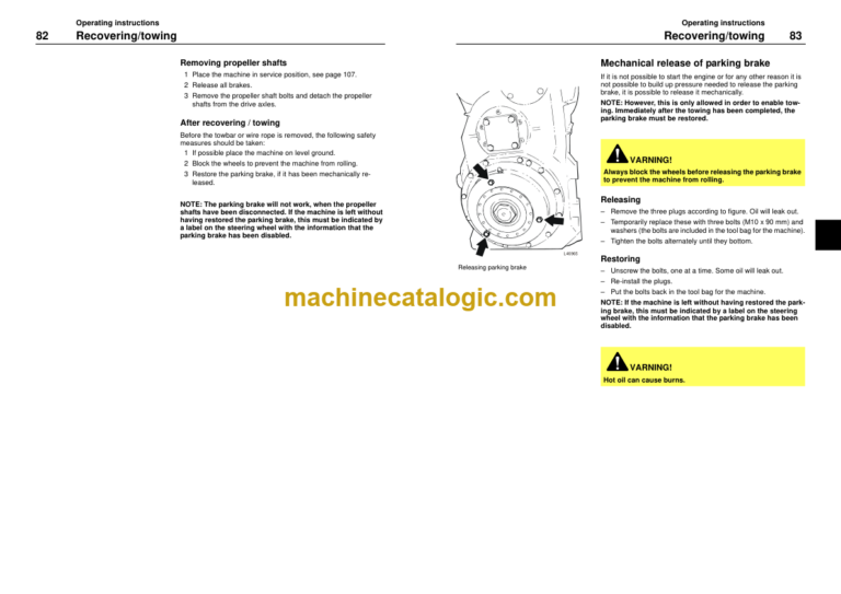 Volvo L120E Operators Manual