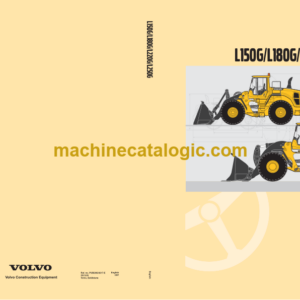Volvo L150G L180G L220G L250G Operators Manual