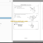 Hitachi EX25 EX35 EX40 Excavator Technical and Workshop Manual