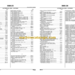 John Deere 670G 670GP MOTOR GRADER Parts Catalog