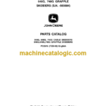 John Deere 540G 640G 740G CABLE SKIDDERS AND 548G 648G 748G GRAPPLE SKIDDERS Parts Catalog