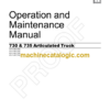 Cat 730 735 Articulated Truck Operation and Maintenance Manual