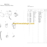 Hitachi FH150 Inner Parts Catalog