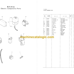 Hitachi FH150 Inner Parts Catalog