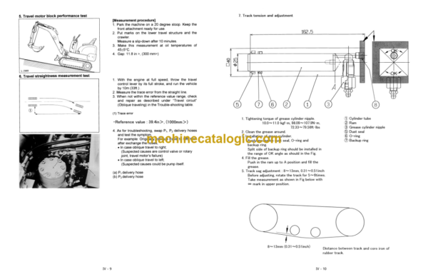 Kubota K-008 Excavator Workshop Manual