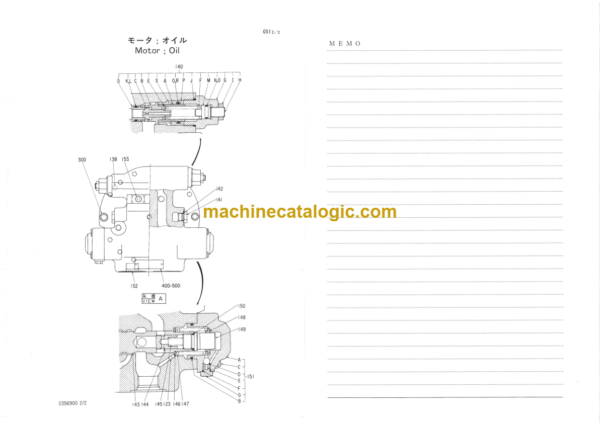 Hitachi FH150 Inner Parts Catalog