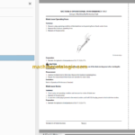 Hitachi ZX35U-5N ZX50U-5N ZX60USB-5N Hydraulic Angle Blade Technical and Workshop Manual