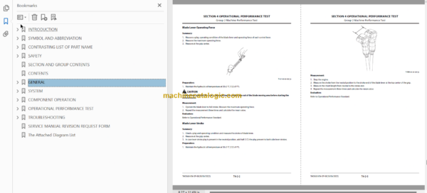 Hitachi ZX35U-5N ZX50U-5N ZX60USB-5N Hydraulic Angle Blade Technical and Workshop Manual