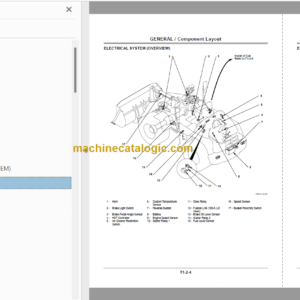 Hitachi ZW80 Wheel Loader Technical and Workshop Manual