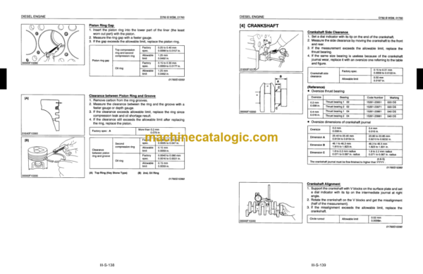 Kubota KX36-3 KX41-3S KX41-3V Excavator Workshop Manual Code No.97899-60860