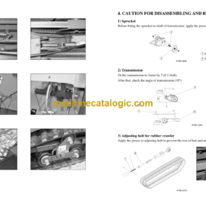 Kubota KC70 Dumper Workshop Manual