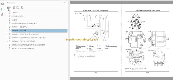 Hitachi ZX48U-3 ZX52U-3 Hydraulic Excavator Technical and Workshop Manual