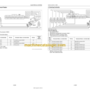 Kubota KX015-4 KX016-4 Excavator Workshop Manual