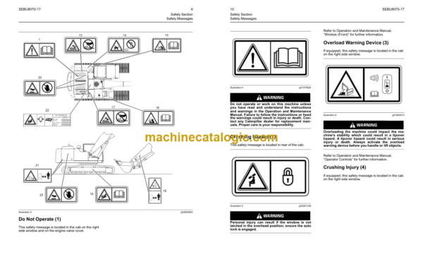 Cat 312F 313F Excavators Operation and Maintenance Manual