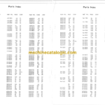 Hitachi PD100-80R Leader Rotating Type Pile Driver Parts Catalog