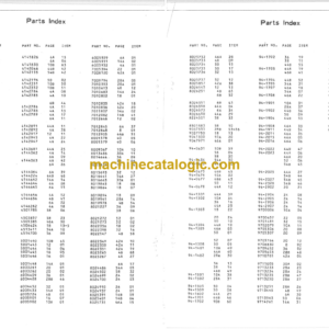 Hitachi PD100-80R Leader Rotating Type Pile Driver Parts Catalog