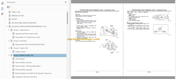 Hitachi ZW80 ZW90 Wheel Loader Technical and Workshop Manual