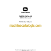 John Deere 326D Skid Steer Loader Parts Catalog