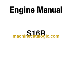 S16R Engine Manual