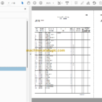 Hitachi ZX14-3 Parts Catalog & Equipment Components Parts Catalog