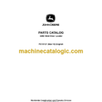 John Deere 326D Skid Steer Loader Parts Catalog