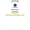 John Deere 410D AND 510D BACKHOE LOADERS Parts Catalog