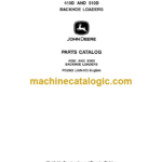 John Deere 410D AND 510D BACKHOE LOADERS Parts Catalog