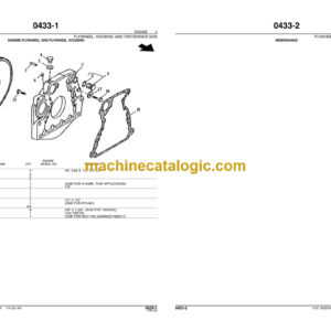 John Deere 315C SIDESHIFT BACKHOE LOADER Parts Catalog