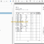 Hitachi ZX190LC-5B ZX190LCN-5B Hydraulic Excavator Parts Catalog & Equipment Components Parts Catalog