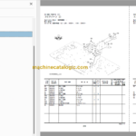 Hitachi ZX190LC-5B ZX190LCN-5B Hydraulic Excavator Parts Catalog & Equipment Components Parts Catalog