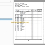 Hitachi ZX190LC-5B ZX190LCN-5B Hydraulic Excavator Parts Catalog & Equipment Components Parts Catalog