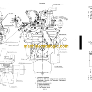 Kubota KX121-3 KX161-3 Excavator Workshop Manual Code No.97899-60550