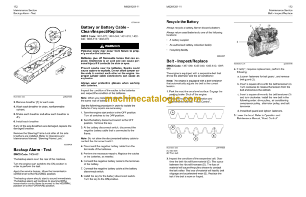 CAT 730 735 Articulated Truck Operation and Maintenance Manual (M0081351-11)