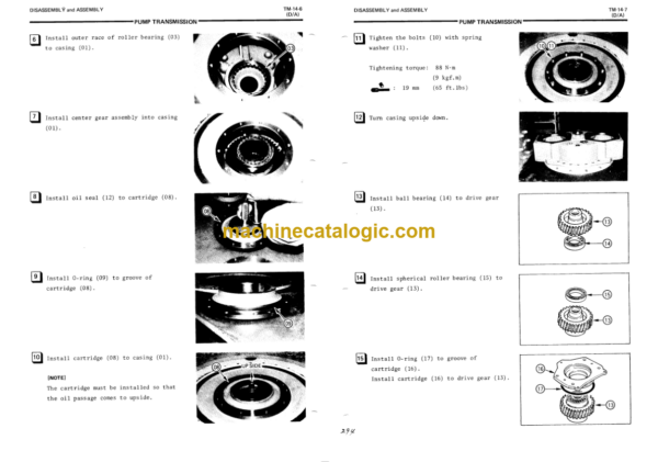 Hitachi EX700 Excavator Service Manual