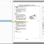Hitachi EX33Mu EX58Mu Excavator Technical and Workshop Manual