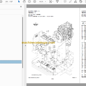 Hitachi ZX190LC-6 ZX190LCN-6 Parts Catalog & Equipment Components Parts Catalog