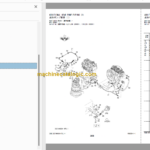 Hitachi ZX190LC-6 ZX190LCN-6 Hydraulic Excavator Parts Catalog & Equipment Components Parts Catalog