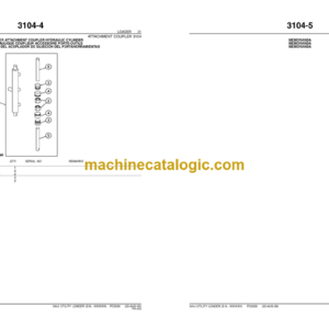 John Deere 544J UTILITY LOADER Parts Catalog