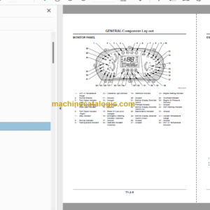 Hitachi ZW100 ZW120 Wheel Loader Technical and Workshop Manual